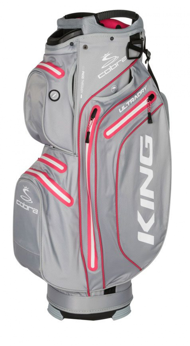 Cobra Vagnbag King UltraDry Quarry/Raspberry i gruppen Bagar / Cobra Golfbag hos Dimbo Golf AB (1512034-04)