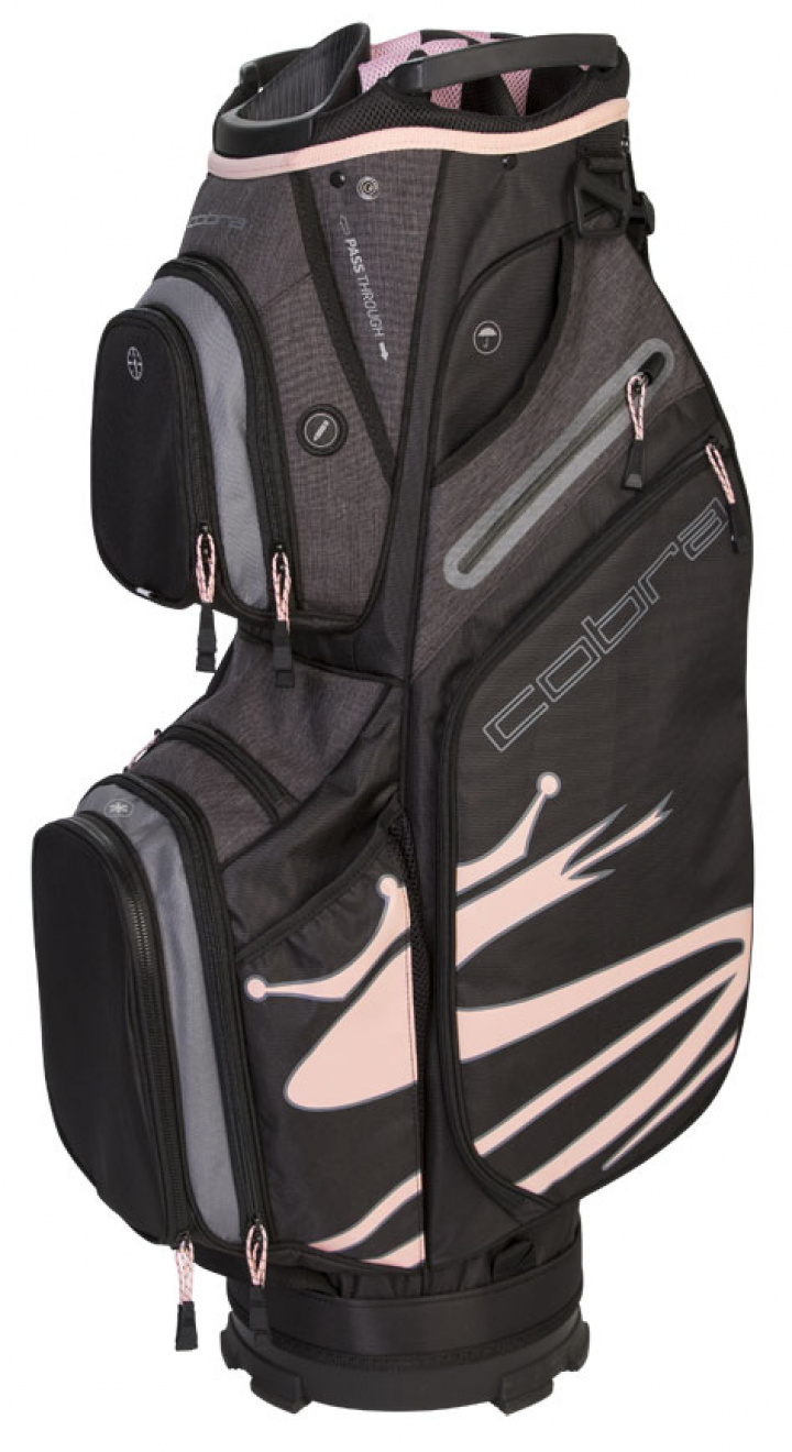 Cobra Vagnbag Ultralight Svart/Rosa i gruppen Bagar / Vagnbagar hos Dimbo Golf AB (1512036-06)