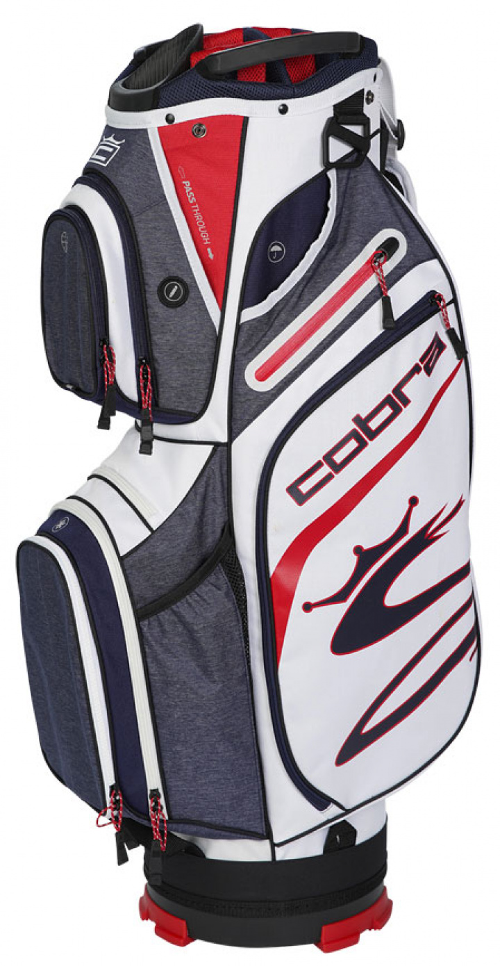 Cobra Vagnbag Ultralight 20 Blå/Röd/Vit i gruppen Bagar / Vagnbagar hos Dimbo Golf AB (1512037-06)