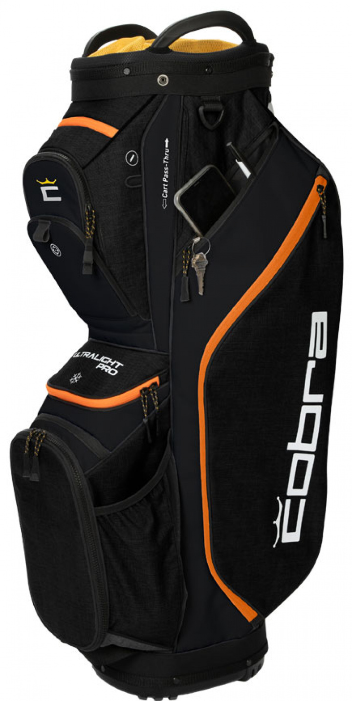 Cobra Vagnbag Ultralight Pro Svart/Guld Fusion i gruppen Bagar / Vagnbagar hos Dimbo Golf AB (1512039-01)