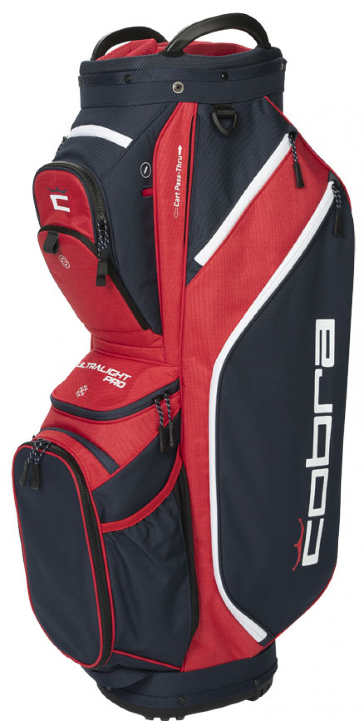 Cobra Ultralight Pro Vagnbag Marinblå/Röd i gruppen Rea / Rea Golfbagar hos Dimbo Golf AB (1512039-02)