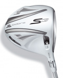 Cobra Driver S3 White Straight Neck Herr Höger