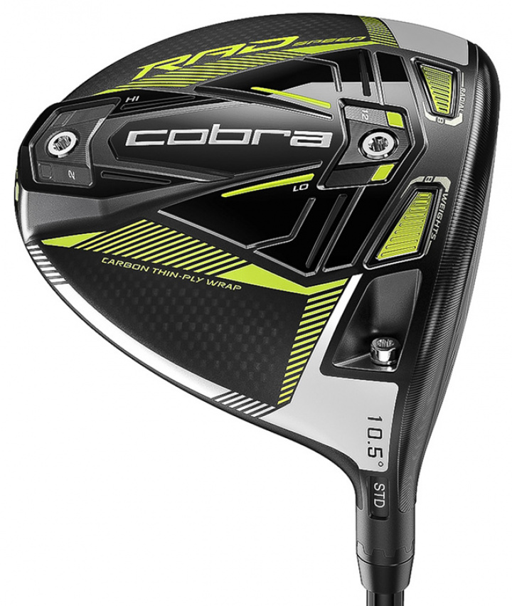 Cobra King Radspeed Tour Length Driver Herr Höger Svart/Grön i gruppen Rea / Rea Golfklubbor / Rea Drivers hos Dimbo Golf AB (1566075-1152105r)