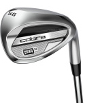Cobra King SnakeBite-X Wedge Teardrop Chrome Herr Vänster
