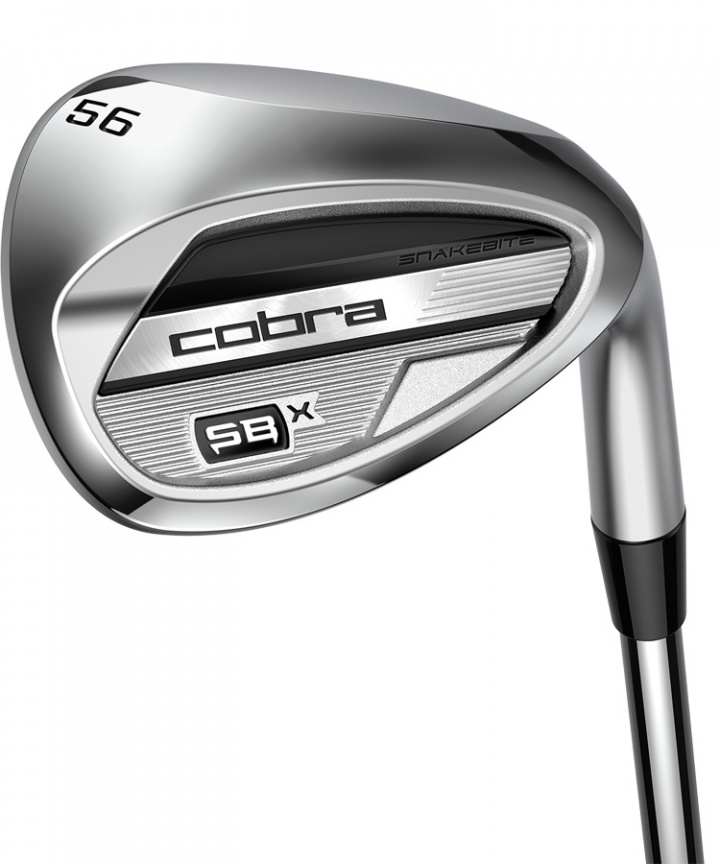 Cobra King SnakeBite-X Wedge Teardrop Chrome Herr Vänster i gruppen Golfklubbor / Wedgar hos Dimbo Golf AB (1574028-124810r)