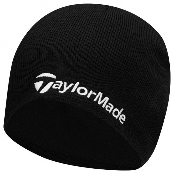 TaylorMade Mössa Beanie Svart i gruppen Kläder / Accessoarer / MÖSSOR hos Dimbo Golf AB (1604009-90)