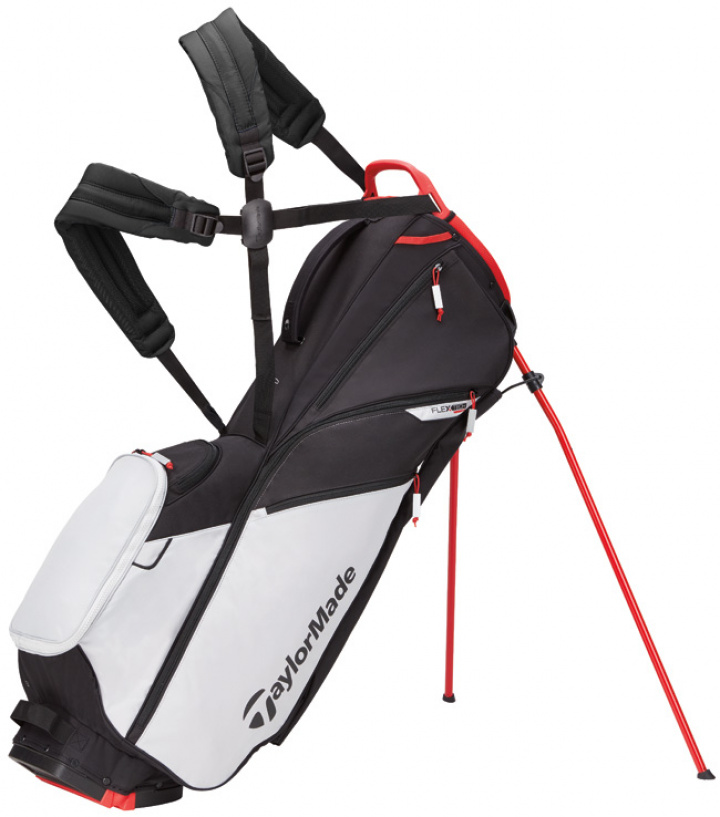 TaylorMade Bärbag Flextech Lite Grå/Röd/Svart i gruppen Rea / Rea Golfbagar hos Dimbo Golf AB (1611076-905099)