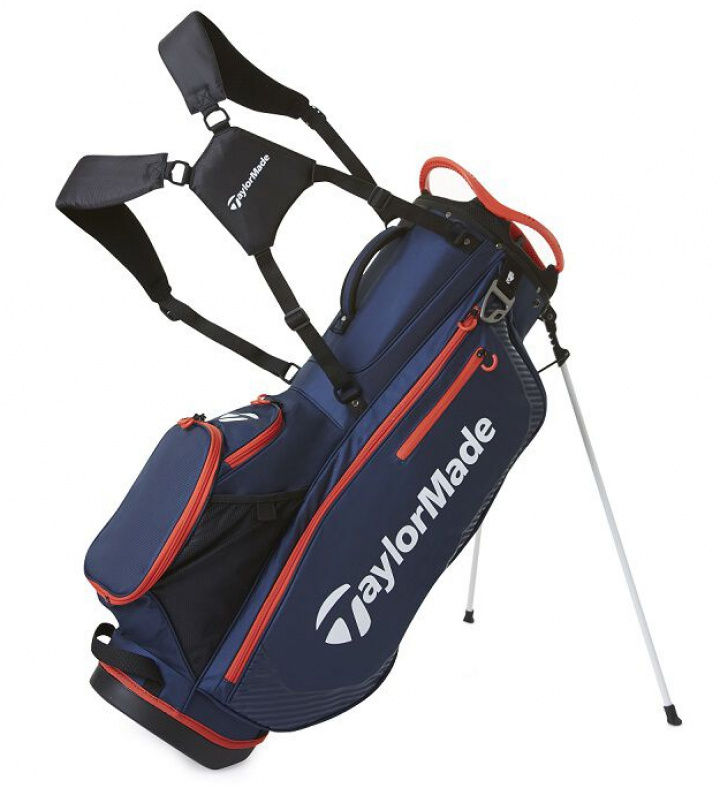TaylorMade Bärbag Pro Stand Marinblå/Röd i gruppen Bagar / Bärbagar hos Dimbo Golf AB (1611083-737501)
