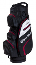 TaylorMade Vagnbag Deluxe WaterProof Svart/Vit/Röd