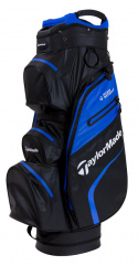 TaylorMade Vagnbag Deluxe WaterProof Svart/Blå/Vit