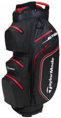 TaylorMade Vagnbag Storm Dry WaterProof Svart/Röd