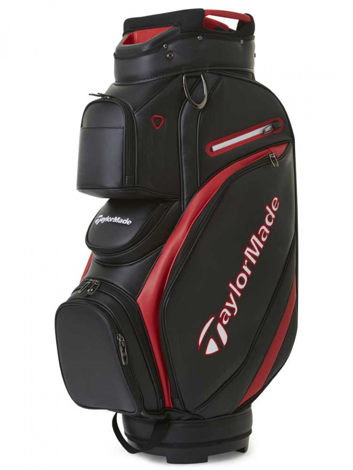 TaylorMade Vagnbag Deluxe Svart/Röd i gruppen Bagar / Vagnbagar hos Dimbo Golf AB (1612057-716301)