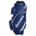 TaylorMade Vagnbag Deluxe Marinblå/Vit