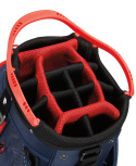 TaylorMade Vagnbag Pro Cart Marinblå/Röd