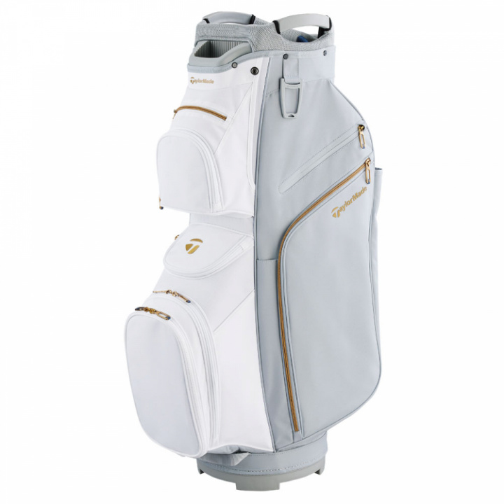 TaylorMade Vagnbag Kalea Gold Grå/Vit i gruppen Bagar / Vagnbagar hos Dimbo Golf AB (1612062-811701)