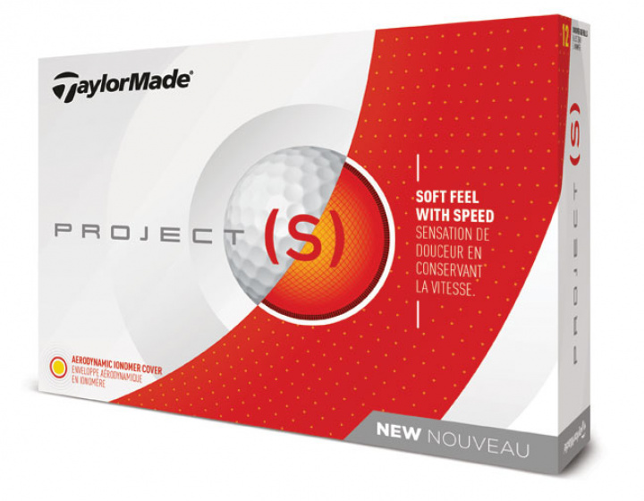 TaylorMade Golfboll Project (S) Orange 1st dussin i gruppen Golfbollar / Dussin hos Dimbo Golf AB (1615023-60)