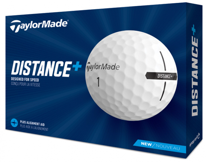 TaylorMade Golfboll Distance + 21 Vit 1st dussin i gruppen Golfbollar / Dussin hos Dimbo Golf AB (1615026-10)