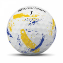 TaylorMade Golfboll SpeedSoft Ink Gul/Blå - Dussin