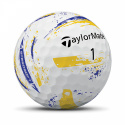 TaylorMade Golfboll SpeedSoft Ink Gul/Blå - Dussin