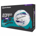 TaylorMade Golfboll SpeedSoft Ink Lila/Teal - Dussin