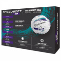 TaylorMade Golfboll SpeedSoft Ink Lila/Teal - Dussin