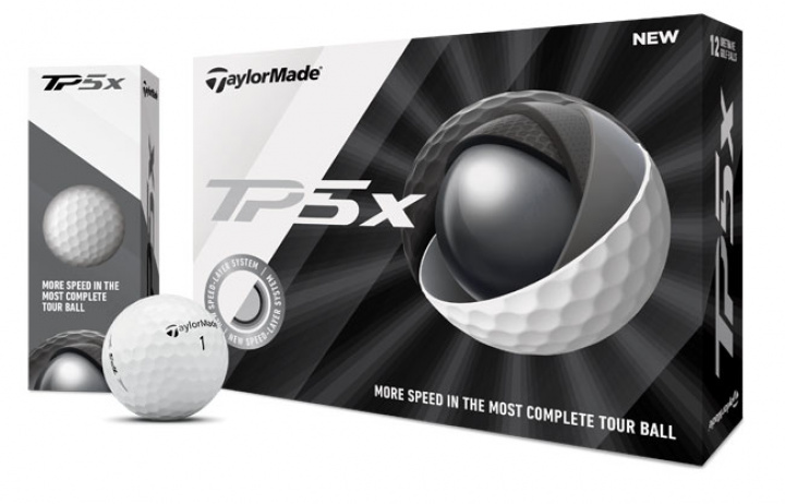 TaylorMade Golfboll TP5 X 1st dussin i gruppen Golfbollar / Dussin hos Dimbo Golf AB (1616020-10)