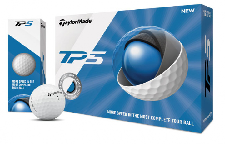 TaylorMade Golfboll TP5 1st dussin i gruppen Golfbollar / Dussin hos Dimbo Golf AB (1616021-10)