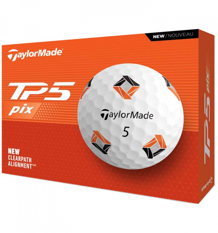 TaylorMade TP5 Pix 3.0 i gruppen Golfbollar / Dussin hos Dimbo Golf AB (1616026-671001)