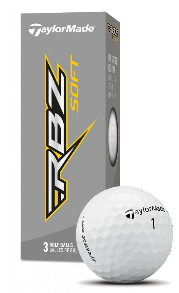 TaylorMade Golfboll RBZ Soft Vit (1st 3-pack) i gruppen Golfbollar / 3-pack hos Dimbo Golf AB (1618030-1001)