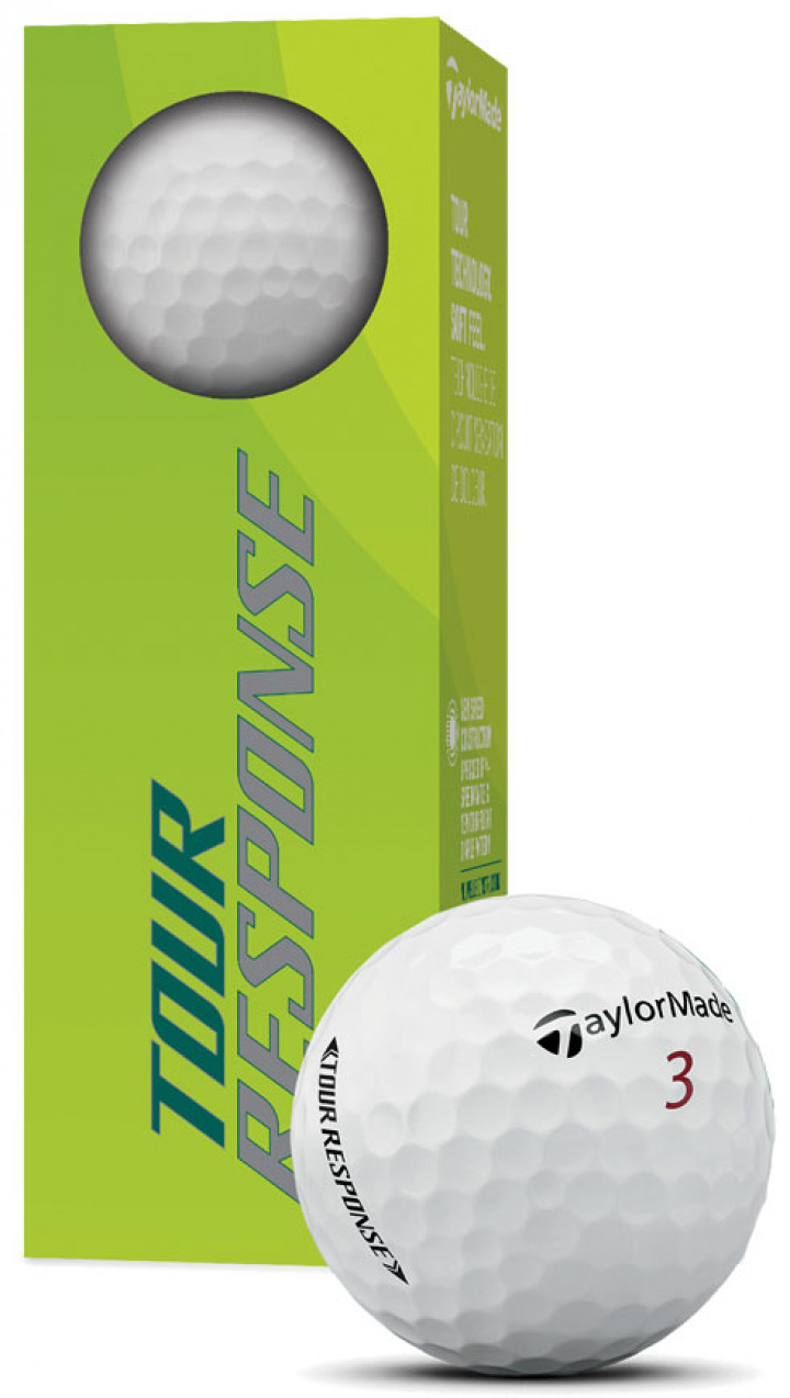 TaylorMade Golfboll Tour Response 2022 Vit (1st 3-pack) i gruppen Golfbollar / 3-pack hos Dimbo Golf AB (1618037-1001)