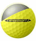TaylorMade Golfboll SpeedSoft Gul (1st 3-pack)