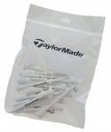 TaylorMade Pegs Trä 70mm Vit 20st