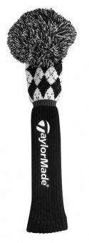 TaylorMade Headcover Driver Pom Pom Svart/Vit