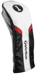 TaylorMade Headcover Driver Vit/Svart/Röd