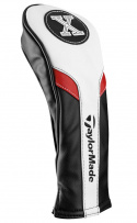 TaylorMade Headcover Hybrid Vit/Svart/Röd