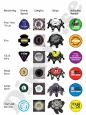 Mjukspik Softspikes Pulsar Fast Twist 3.0 Slime 18st