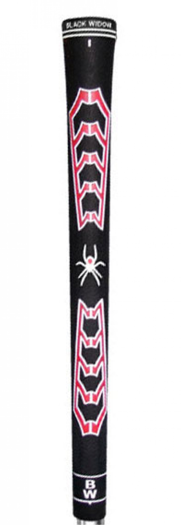 Softspikes Black Widow Golfgrepp Herr Fusion Runt Svart/Röd Standardstorlek 60 i gruppen Tillbehör / Grepp / Golfgrepp hos Dimbo Golf AB (1981204-1419955)
