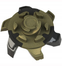 Mjukspik Softspikes Cyclone Fast Twist Svart/Guld
