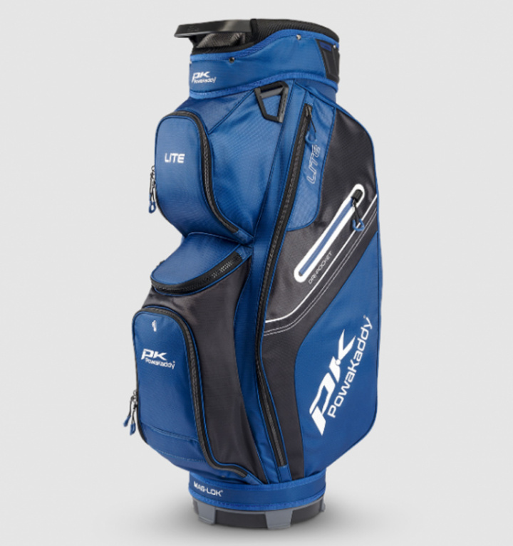 Powa Kaddy Vagnbag DLX Lite Mag-Lok Grå/Blå i gruppen Bagar / Vagnbagar / PowaKaddy Vagnbag hos Dimbo Golf AB (2012028-0936413)