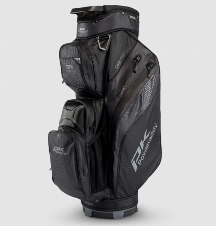 Powa Kaddy Vagnbag Dri-Tech MagLock Svart/Grå i gruppen Bagar / Vagnbagar / PowaKaddy Vagnbag hos Dimbo Golf AB (2012029-0936482)