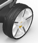 Powa Kaddy Hjul Freeway 3, 5 & 7 Par Vit/Silver