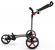 Powa Kaddy Golfvagn Trehjuling Flatfold DLX Gunmetal/Rd