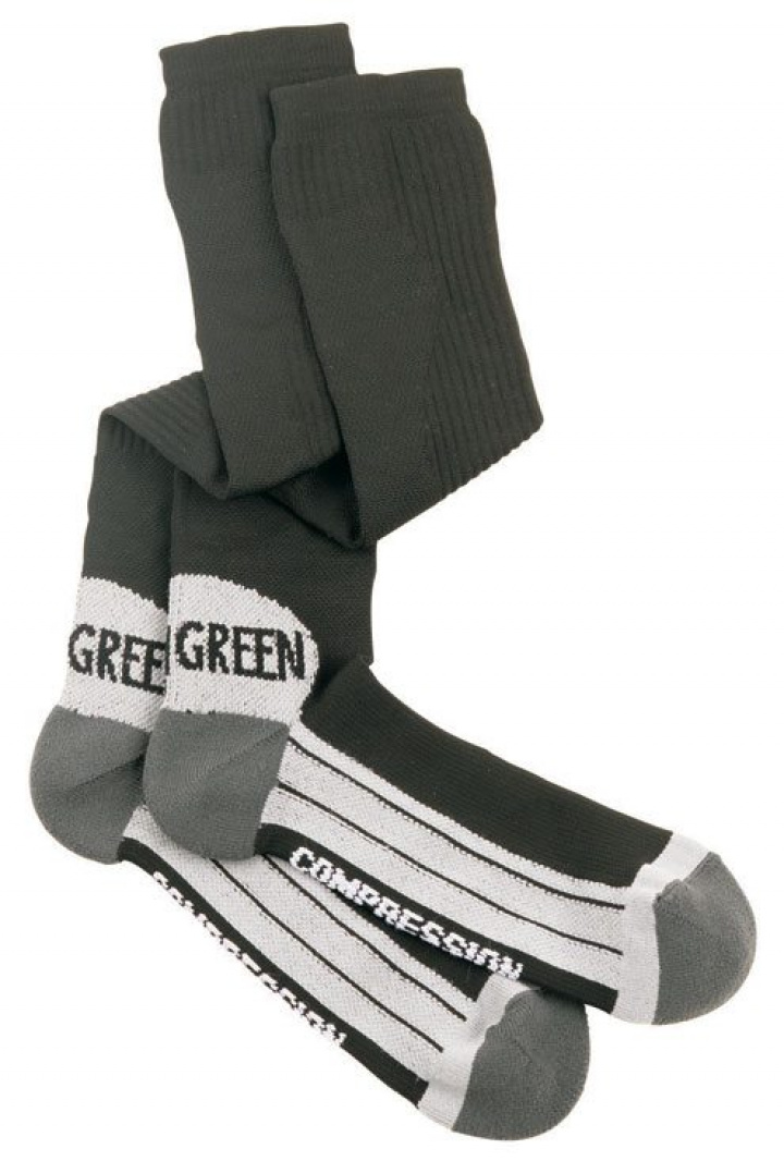 Galvin Green Strumpor Squeeze Kompression Svart/Grå/Vit i gruppen Kläder / Accessoarer / STRUMPOR hos Dimbo Golf AB (2108002-77T5r)
