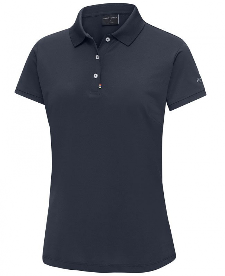 Galvin Green Piké Dam Mireya Marinblå i gruppen Kläder / Damkläder / KORTÄRM hos Dimbo Golf AB (2124037-33B4r)