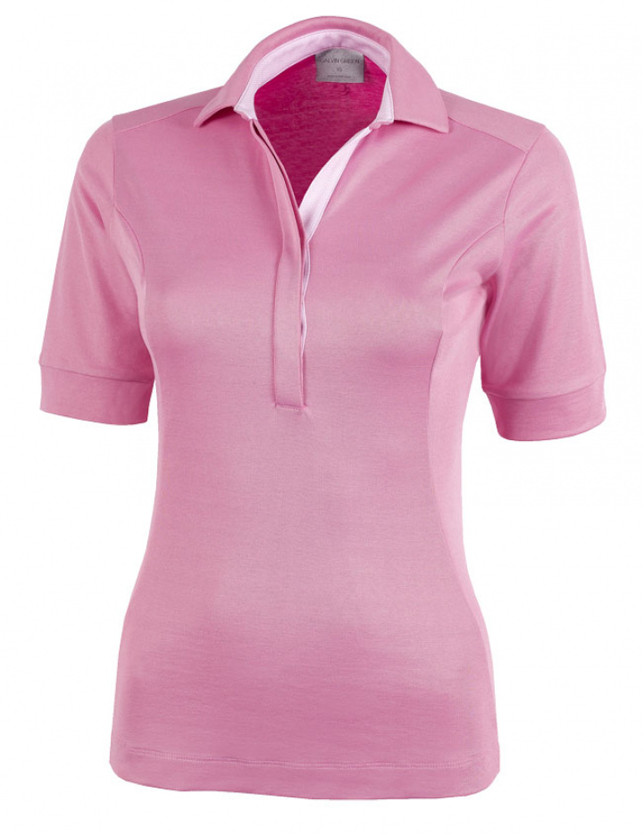 Galvin Green Armbågslång Piké Dam Myrtle Rosa i gruppen Kläder / Damkläder / KORTÄRM hos Dimbo Golf AB (2124041-91B4r)