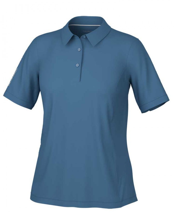 Galvin Green Piké Dam Melody V8+ Moonlight Blå i gruppen Kläder / Damkläder / KORTÄRM hos Dimbo Golf AB (2124047-88402r)