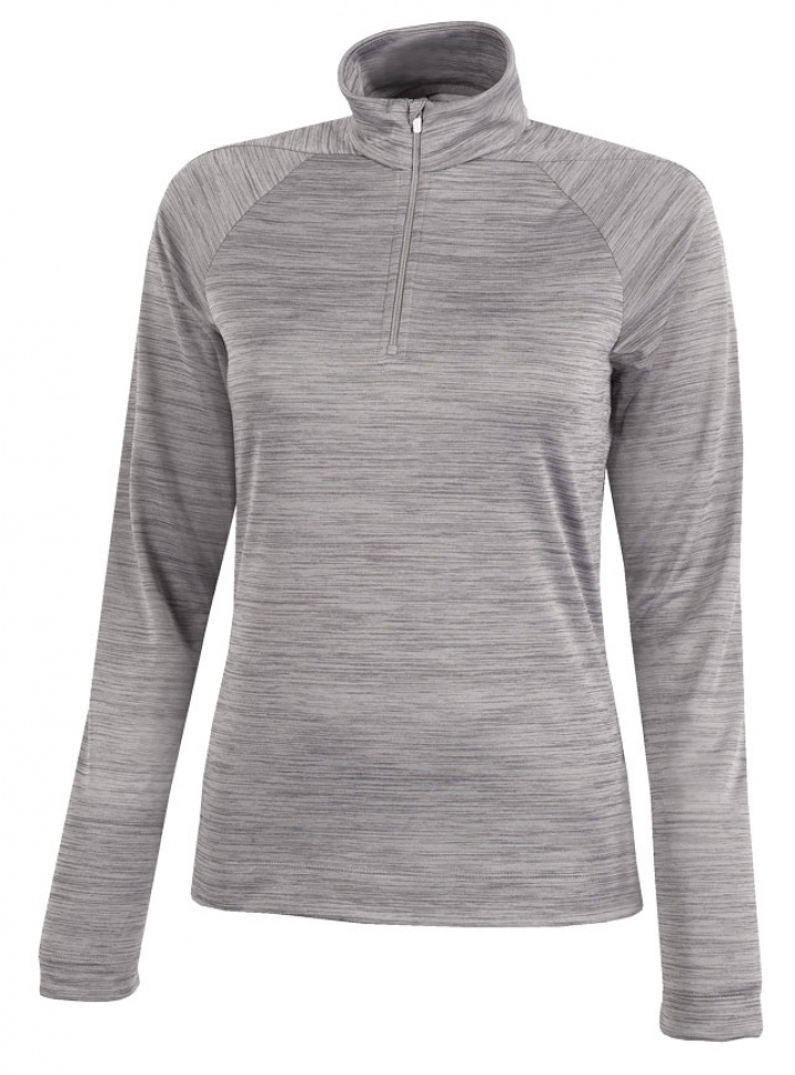 Galvin Green Insula Half Zip Dam Dina Ljus Grå i gruppen Kläder / Damkläder / LÅNGÄRM hos Dimbo Golf AB (2128039-70B3r)