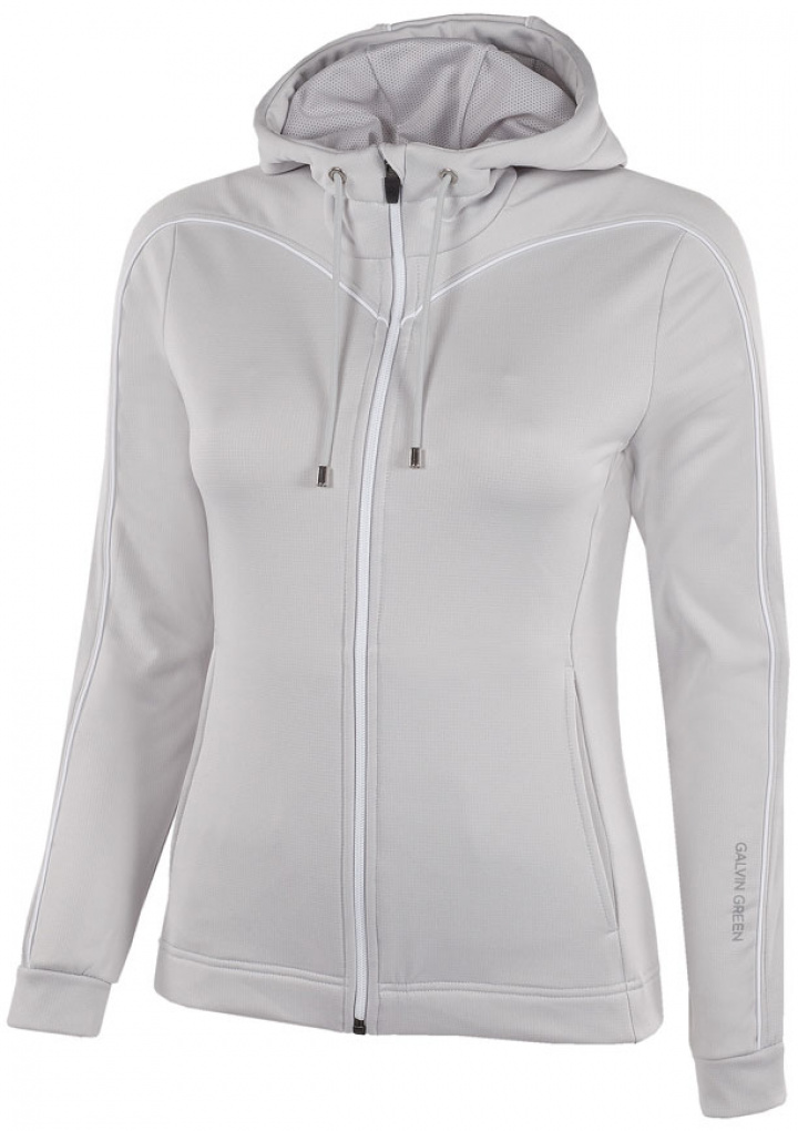 Galvin Green Insula Hoodie Dam Donna Cool Grå i gruppen Kläder / Damkläder / LÅNGÄRM hos Dimbo Golf AB (2128048-07B3r)