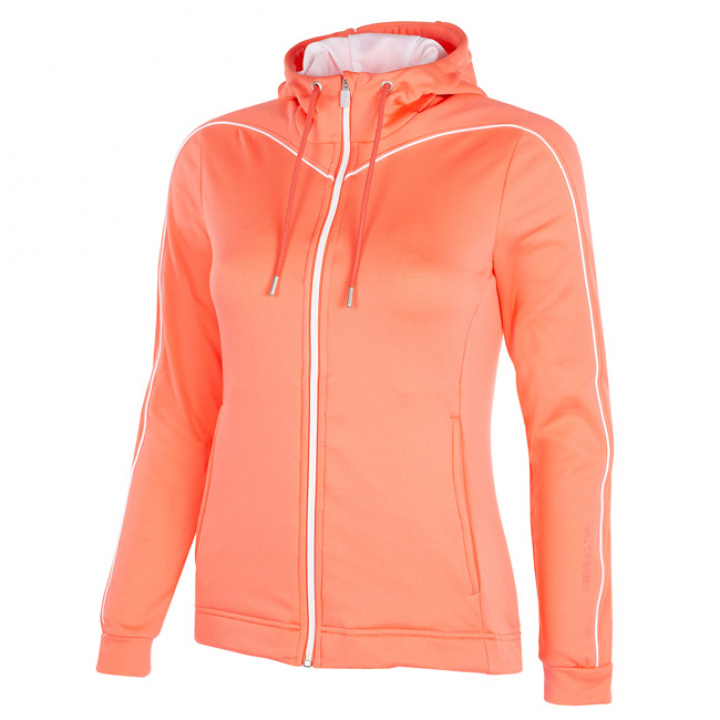 Galvin Green Insula Hoodie Dam Donna Korall i gruppen Kläder / Damkläder / LÅNGÄRM hos Dimbo Golf AB (2128048-41B3r)