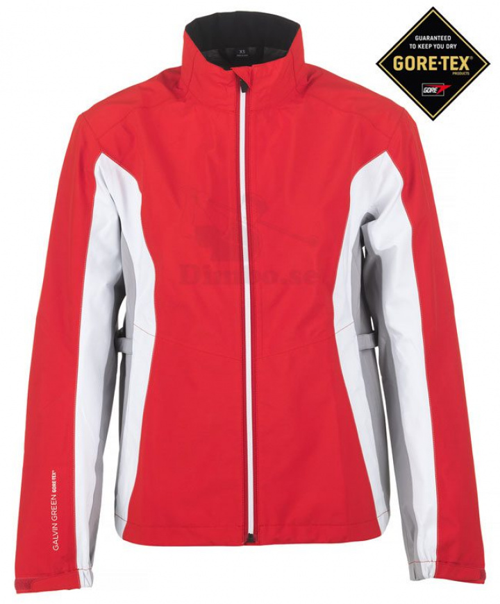 Galvin Green Gore-Tex Dam Paclite Jacka Anya Röd i gruppen Kläder / Damkläder / REGNJACKOR hos Dimbo Golf AB (2130048-27B2r)